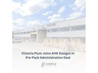 Victoria Plum Joins AHK Designs in Pre Pack Administration Deal
