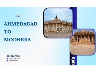 Ahmedabad to Modhera Cab