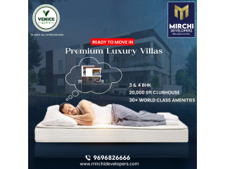 Premium Villas In Kollur | Luxury Villas In Hyderabad