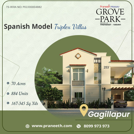 triplex-villas-for-sale-in-gagillapur-villa-project-in-gagillapur-big-0