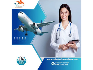 Take Top-grade Vedanta Air Ambulance Service in Indore for Advanced Medical Support