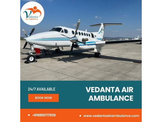 For the Fastest Transfer of Your Ill Patient Hire Vedanta Air Ambulance Service in Mumbai