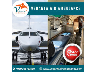 With Top Medical Team Book Vedanta Air Ambulance from Patna