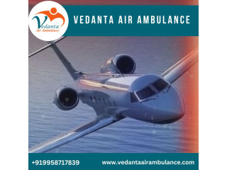 For Expert Healthcare Support Book Vedanta Air Ambulance Service in Varanasi