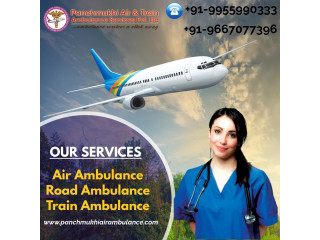 For Emergency Transfer of Patients Hire Panchmukhi Air Ambulance Service in Delhi