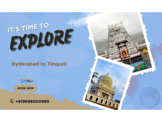 Hyderabad to Tirupati Taxi Fares