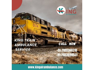 Select King Train Ambulance Services in Kolkata with Healthcare Team