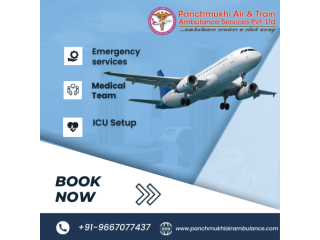 Take Top-class Panchmukhi Air Ambulance Service in Bhopal for Life-Saving Medical Facilities