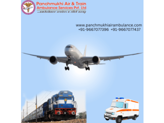 Hire Advanced Panchmukhi Air Ambulance Service in Varanasi for World-class Medical Care