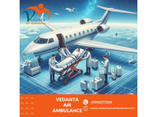 For Advanced Patient Transfer Book Vedanta Air Ambulance Service in Varanasi