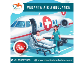 Obtain Vedanta Air Ambulance from Kolkata with Modern Medical Setup