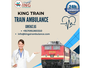 Avail King Train Ambulance Services in Raipur Delivers Medical Transportation with Complete Safety