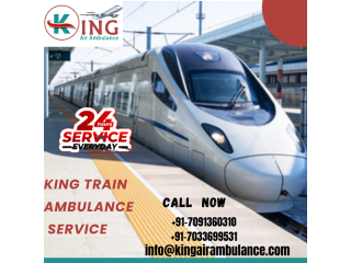 Get King Train Ambulance Services In Allahabad Helps To Move Patients With Comfort And Safety