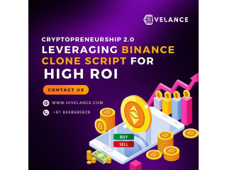 Crypto Entrepreneurship 2.0: Leveraging Binance Clone Script for High ROI