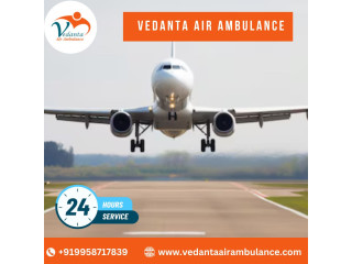 For First-class Healthcare Team Book Vedanta Air Ambulance Service in Mumbai