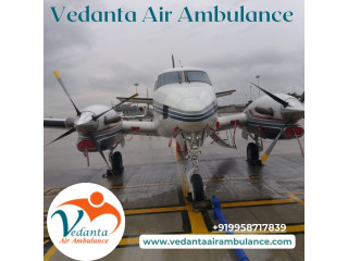 Select Vedanta Air Ambulance from Delhi with a Healthcare Setup