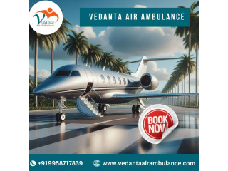For Advanced Medical Support Team Book Vedanta Air Ambulance Service in Indore