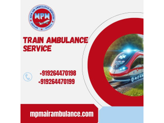 Use Mpm Train Ambulance Services in Darbhanga with fastest patient transfer with a fully high-tech medical system