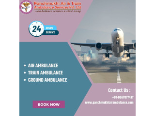 For Advanced Ventilator Setup Book Panchmukhi Air Ambulance Services in Guwahati