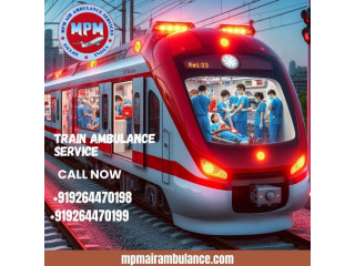 Use by MPM Train Ambulance Service in Bhopal with advanced medical service