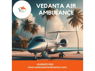 With High-tech Medical Machine Choose Vedanta Air Ambulance Service in Indore