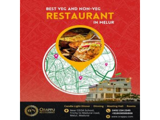 Best Hotels in Melur with Orappu Restaurant | Comfortable & Memorable Stay