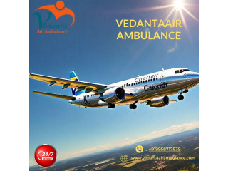 With Advanced ICU Setup Book Vedanta Air Ambulance Service in Bhubaneswar