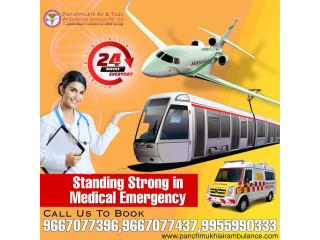 With Safe Patient Shifting Get Panchmukhi Air Ambulance Services in Allahabad