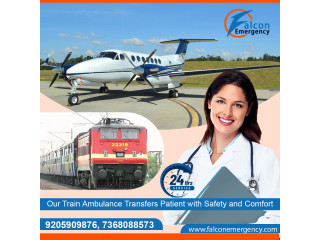 For Critical Care Services Use Falcon Emergency Train Ambulance Services in Delhi