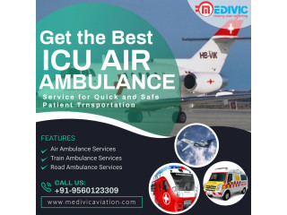 Avail of Medivic Aviation Train Ambulance Service in Jamshedpur with Top-Care Medical Team