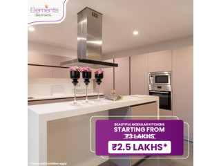 Luxury Modular Kitchens Starting from 2.5 Lakh - elementsmodularkitchen