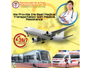 Book Panchmukhi Air and Train Ambulance from Patna with Life-Saving Medical Machinery