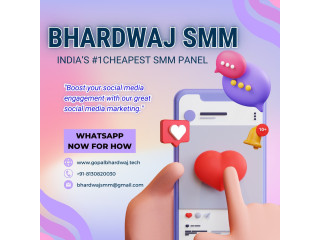 Bhardwaj SMM Panel | India's #1Cheapest SMMPanel