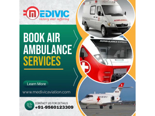 Use Top-Level Medivic Aviation Train Ambulance in Raipur with High-tech Ventilator Features