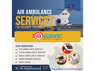 Avail of World-class Medivic Aviation Train Ambulance from Patna with Ventilator Features