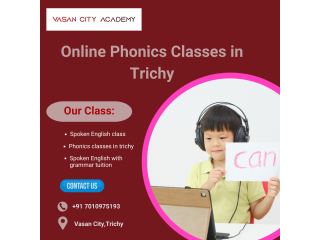 Online Phonics classes in Trichy