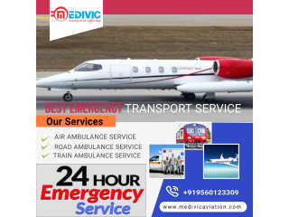 For World-class Healthcare Team Book Medivic Aviation Train Ambulance Services in Lucknow