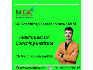 Best CA Classes in New Delhi