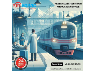 Use World-class Medivic Aviation Train Ambulance from Kolkata with Advanced Ventilator Setup