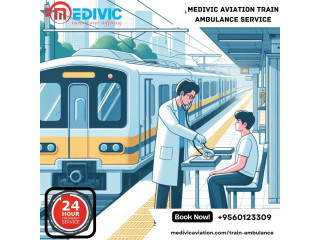 Avail of Medivic Aviation Train Ambulance Services in Patna for Apt Medical Treatment