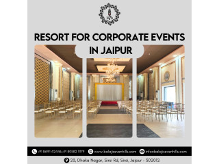 Resorts for conference in Jaipur