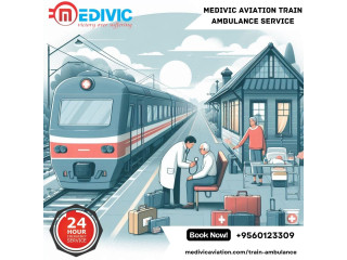 Book Medivic Aviation Train Ambulance Service in Lucknow for Emergency Healthcare Team