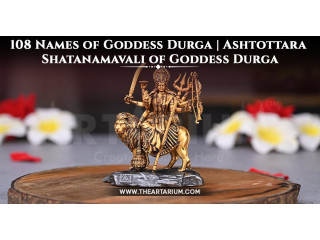 Check 108 Different Names of Goddess Durga theartarium