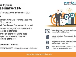 Best primavera training institute in India