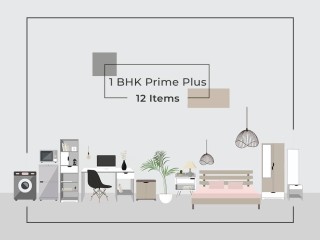 1 BHK PRIME PLUS [ Furniture and Home Appliances ]