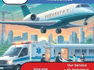 Greenbird Air and Train Ambulance in Patna with Highly Experienced Medical Crew