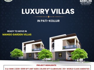 Luxury Villas In Kollur | Hyderabad