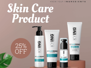 KYING Hyaloeronic Skin Care Routine