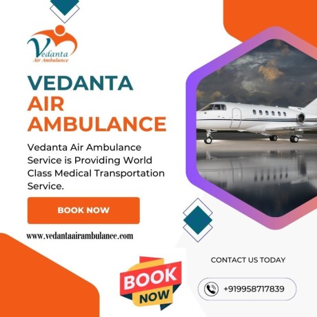 choose-vedanta-air-ambulance-in-varanasi-with-superior-medical-accessories-big-0