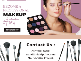 Get Ready with The Best Makeup Artist in Meerut - Saheli Bridal Point